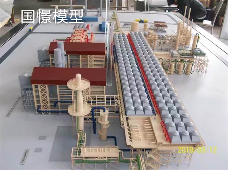 容县工业模型