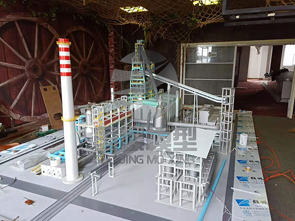 容县工业模型