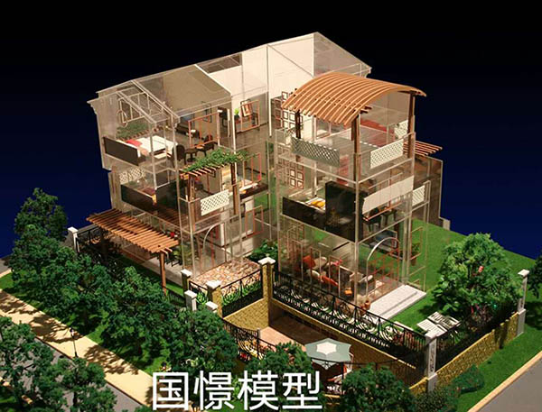 容县建筑模型